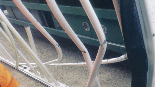 Damaged Swing Gate