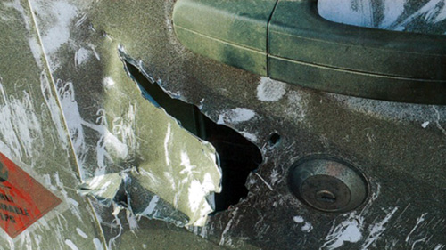 Broken Car Door