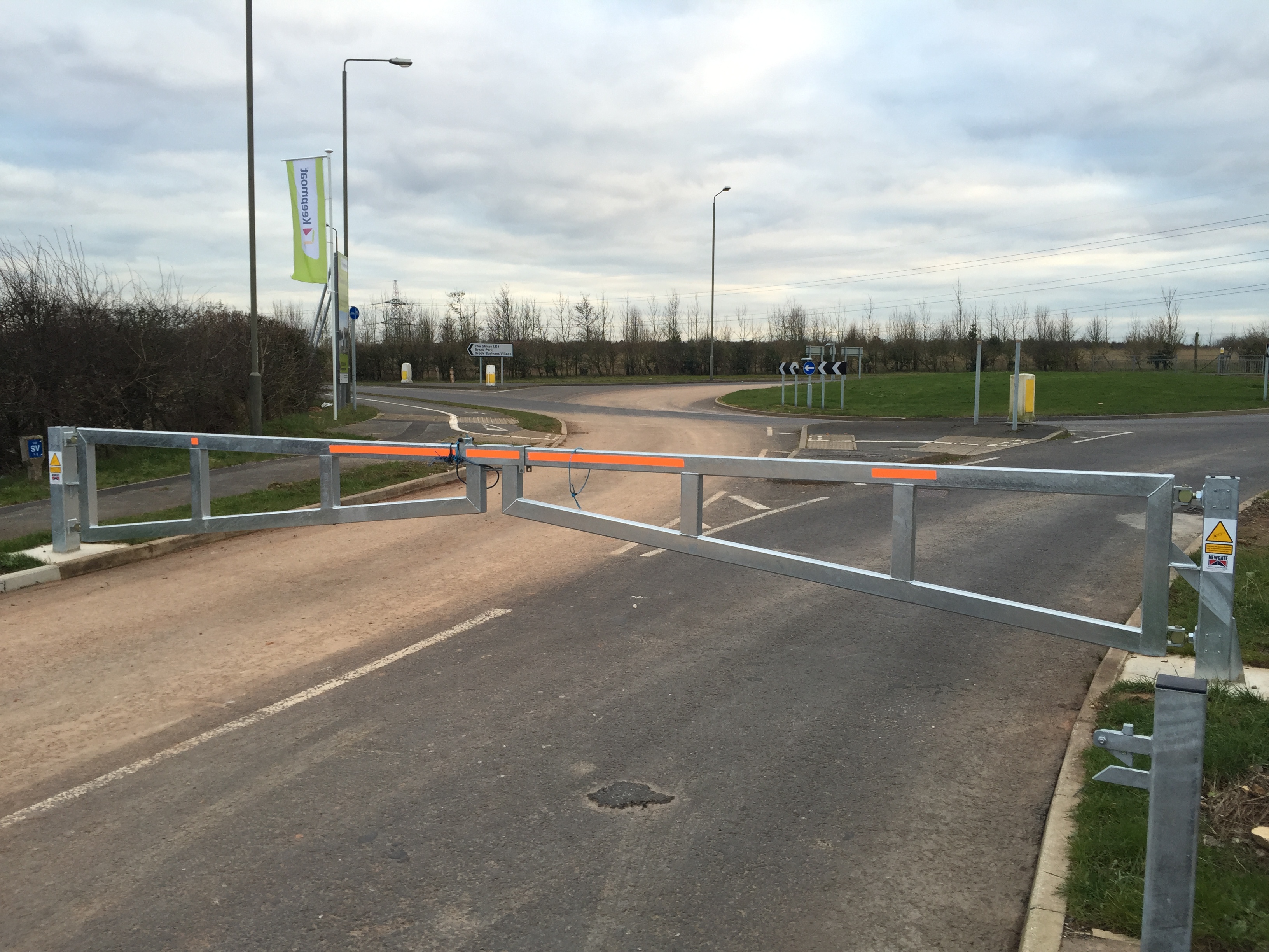 Manual Swing Arm Barriers Ideal for Multiuse Sites Newgate
