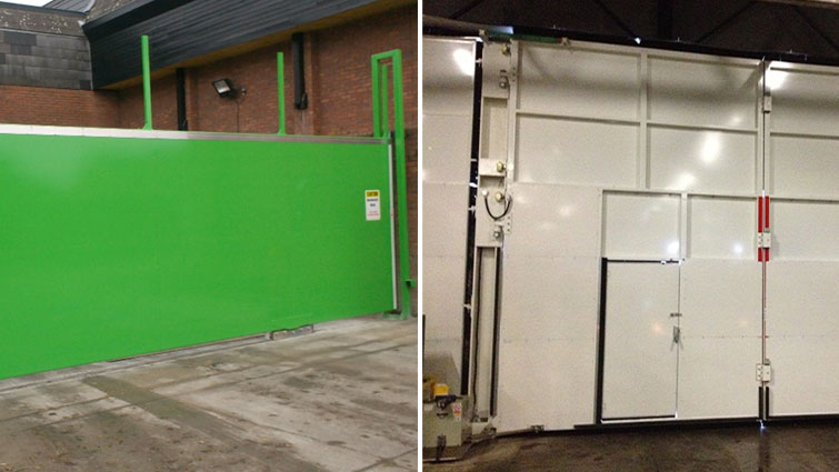 Sheet Metal Clad Gates