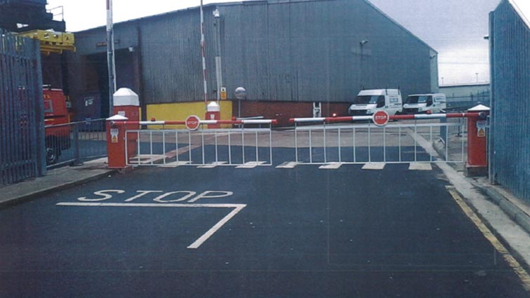 Challenger Barrier at The Tyne Dock, North Shields