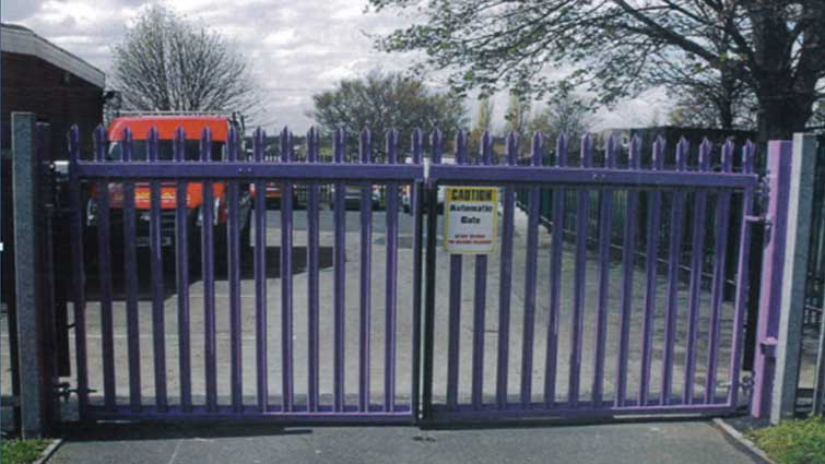 Purple Opening Gate