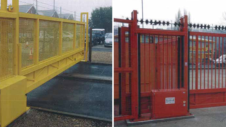 Custom Coloured Sliding Gates