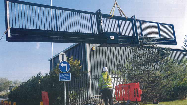 Moving a Sliding Gate