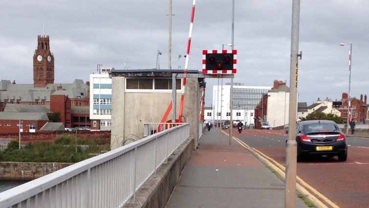Michaelson Road Bridge Rising Barrier