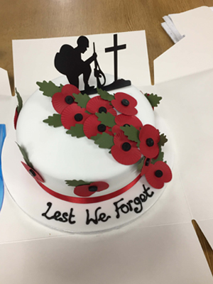 Remembrance Day Cake 