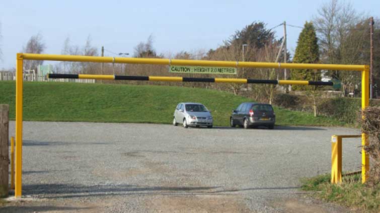 Height Restriction Barrier