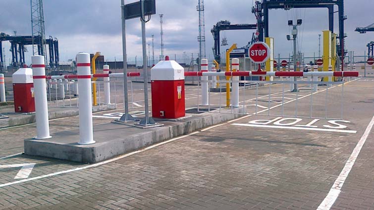 Rising Arm Barriers for Harbours