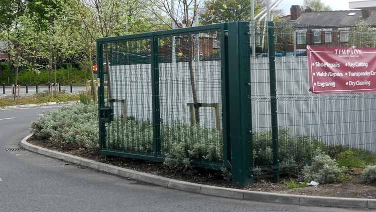 Green Swing Gate