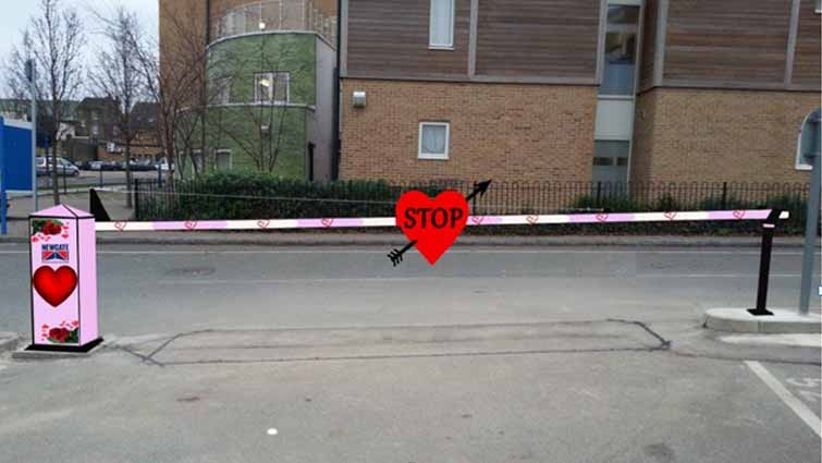 Valentines Barrier