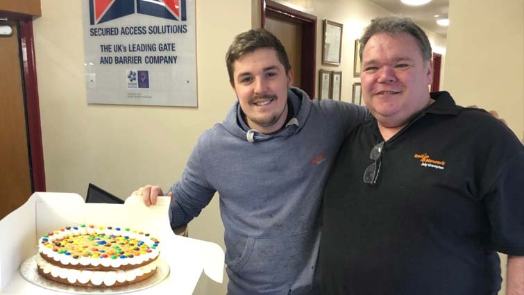 Cake in Newgate Reception