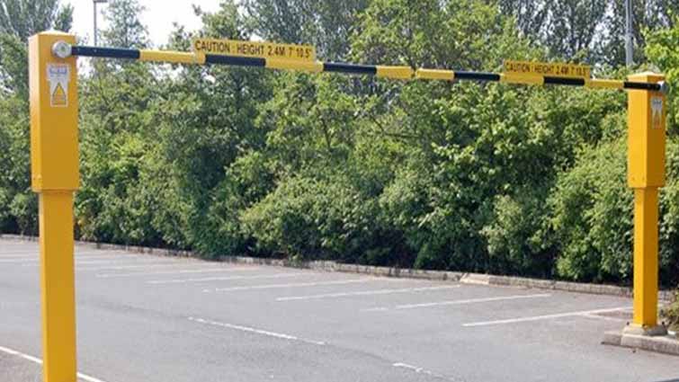 Exeter Rugby Club Height Restriction Barrier