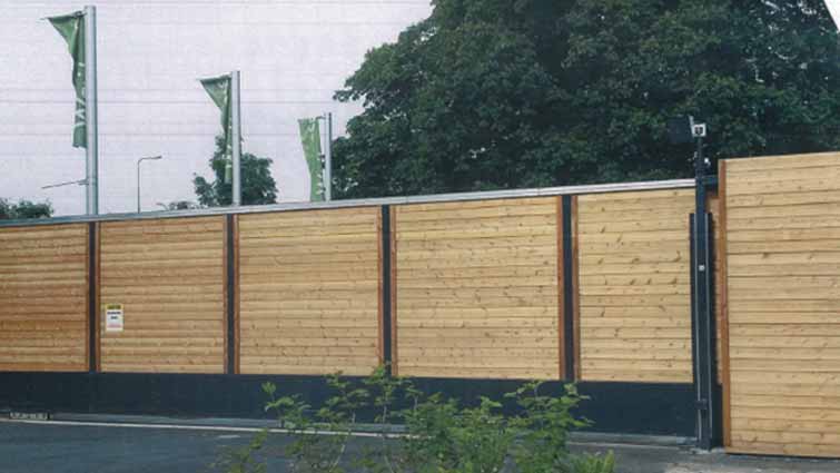 Wooden Infill Gate